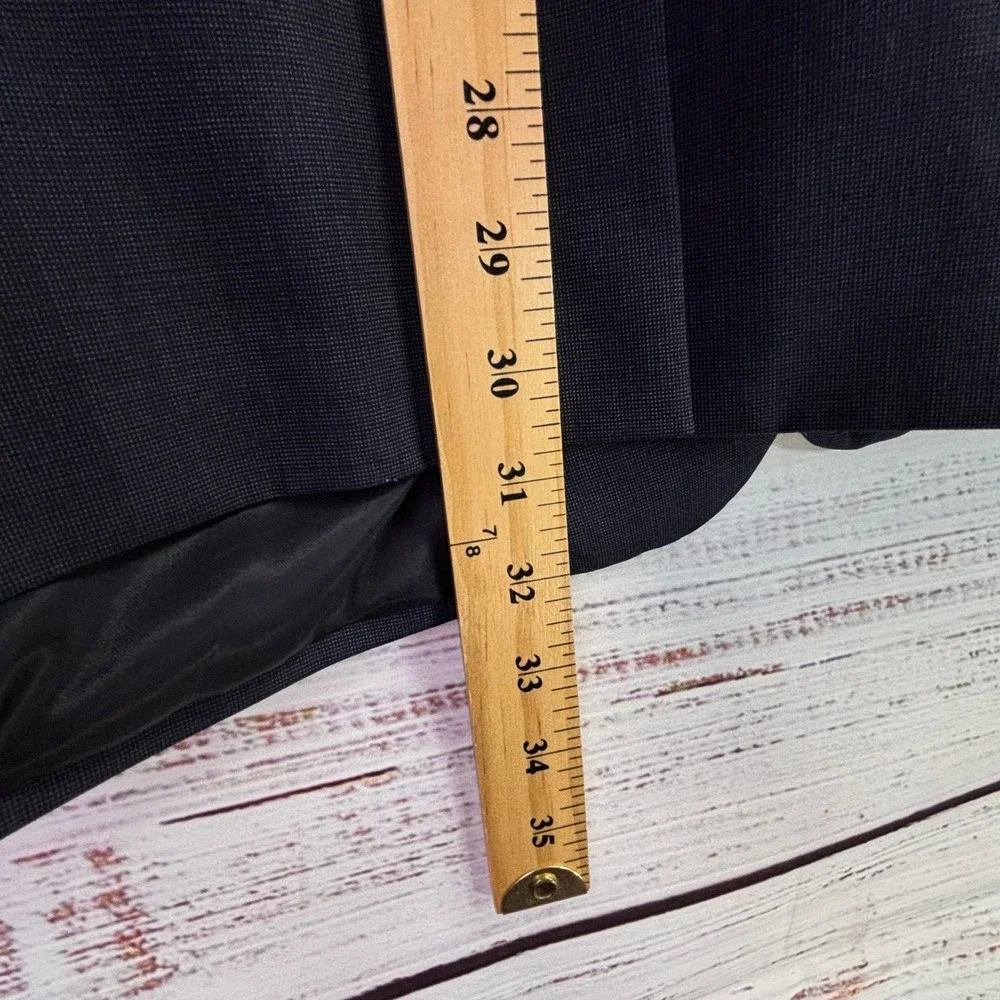 Blazer Jos. A. Bank 44R Charcoal Gray 100% Wool Two Button Single Vent Jacket